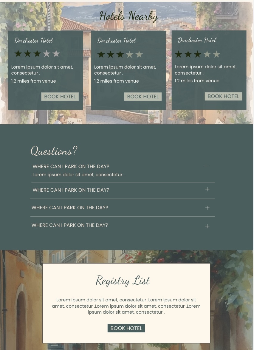 Pine Ivy Collection Subpage